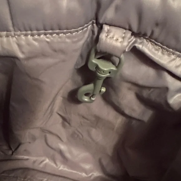 Michael Kors Quilted Navy Puffer Tote - Picture 5 of 7